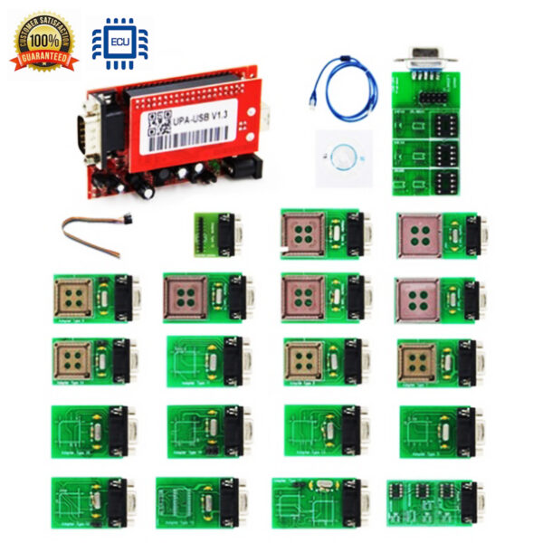 UUSP UPA-USB ECU Programmer V1.3 Chip Tunning With Full Adaptors NEC Function US