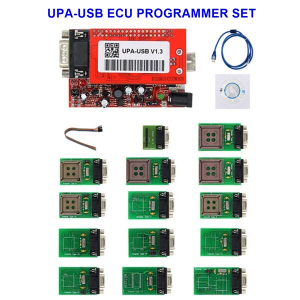 UUSP UPA-USB ECU Programmer V1.3 Chip Tunning With Full Adaptors NEC Function US