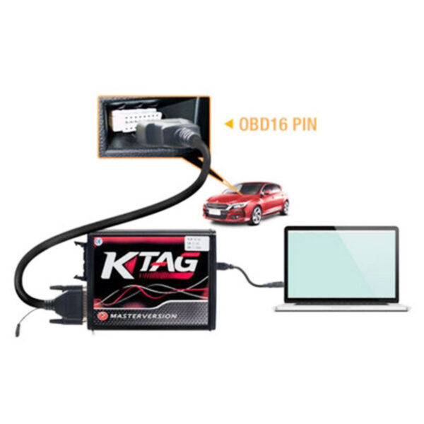 Ktag V7.020 Master V2.25 No Token Limit ECU Programmer Remaping Tool  Chiptuning ECU Read/Write